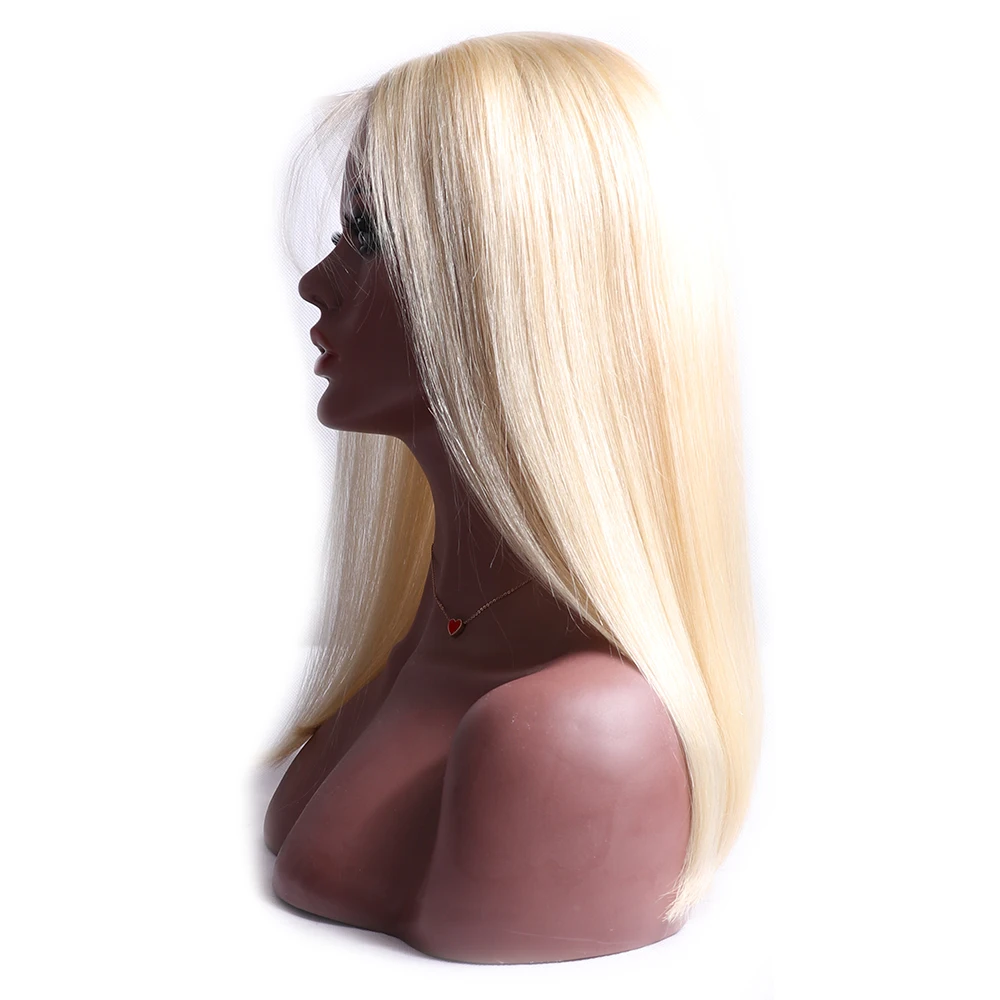Mstoxic блондинка Синтетические волосы на кружеве парик 613 короткий Боб Синтетические волосы на кружеве человеческих волос парики для черный