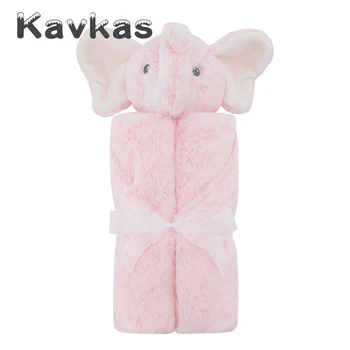 

Kavkas Baby Autumn Blanket Infant Kids Super Solt Cartoon Double Side Blankets Lovely Baby Sleep Swedding Animal Toy
