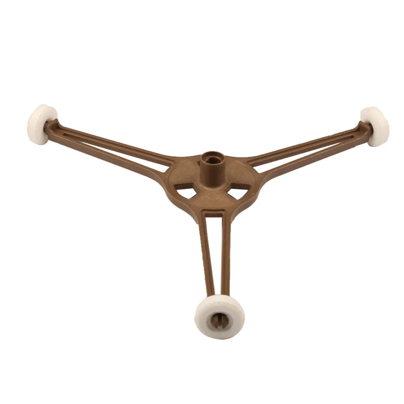 90mm Radius Three Tripods 18mm Wheel Runner/Turn Bracket Microwave Oven Accessories