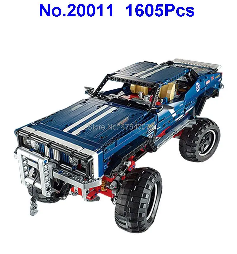 

1605pcs technic suv 4x4 crawler exclusive edition remote control rc building blocks 41999 Toy