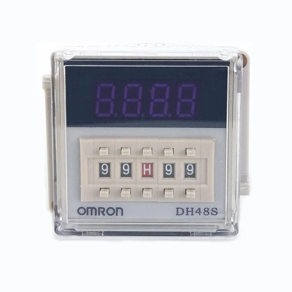 Высококачественное реле времени OMRON DH48S 2Z Цифровое 0 01 с 99h99m задержки 24 В