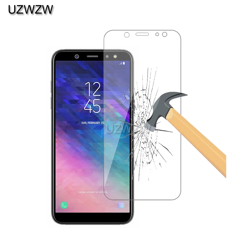 Закаленное стекло для Samsung Galaxy A6 2018 / Plus Защитная пленка экрана стекло|Защитные