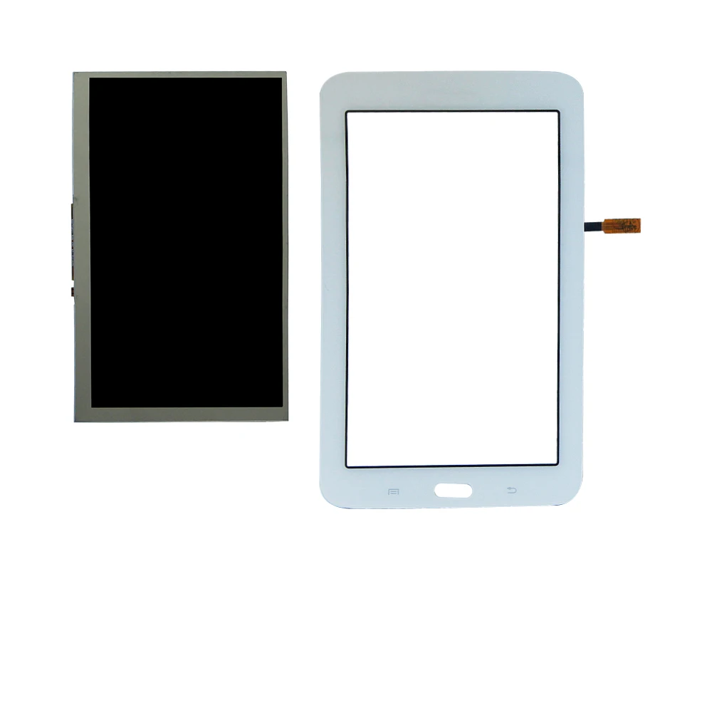 Цена Сенсорный экран дигитайзер панель + ЖК дисплей для samsung Galaxy Tab 3 Lite SM T110 T113 T113NU ЖК запчасти