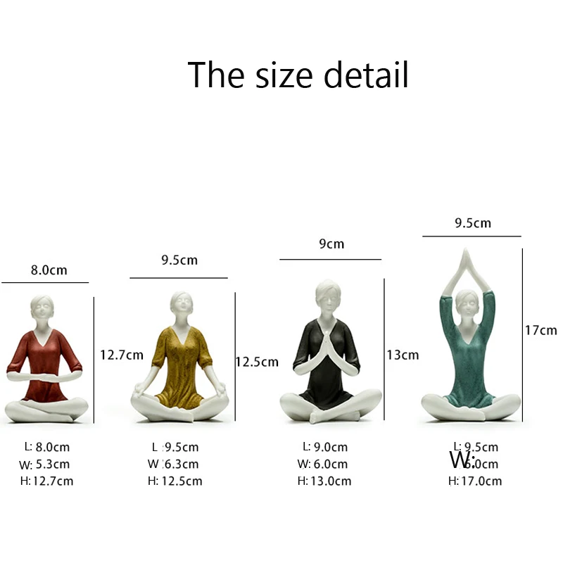 Kopen Home Decor Eenvoudige en Moderne Karakter Studie Yoga Hal Decoratie Keramische ambachten Bogu Frame Theehuis Ornament Mooie Gift