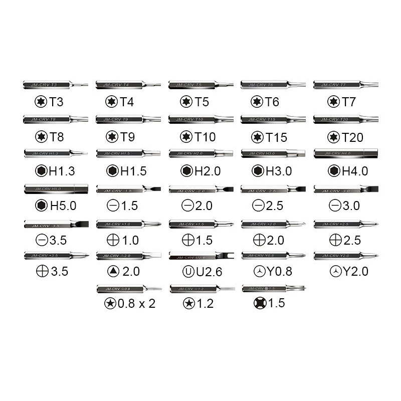 JAKEMY 44 in 1 Precision Screwdriver Set Pry Opening Tools for Mobile Phone Computer Repair Tools Ferramentas Herramientas JAKEMY 44 in 1 Precision Screwdriver Set Pry Opening Tools for Mobile Phone Computer Repair Tools Ferramentas Herramientas