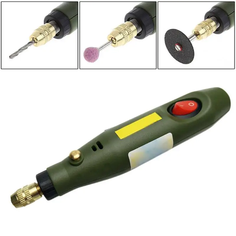 

DIY Mini Electric Grinder Set Engraving Copper Pen Polishing Mill Small Cutting Manual Drilling Machine Power Tools