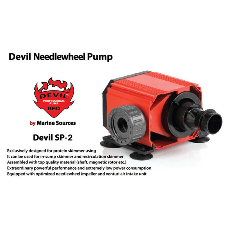Игольчатый роторный насос Red Devil SP2 дизайн для протеинового скиммера 13 Вт 400