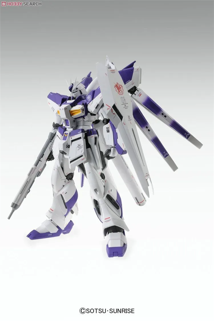 Bandai Gundam MG RX-93-2 совмещенный дальний/Nu вер. ka мобильный костюм сборки модель Наборы фигурки пластмассовые игрушечные модели