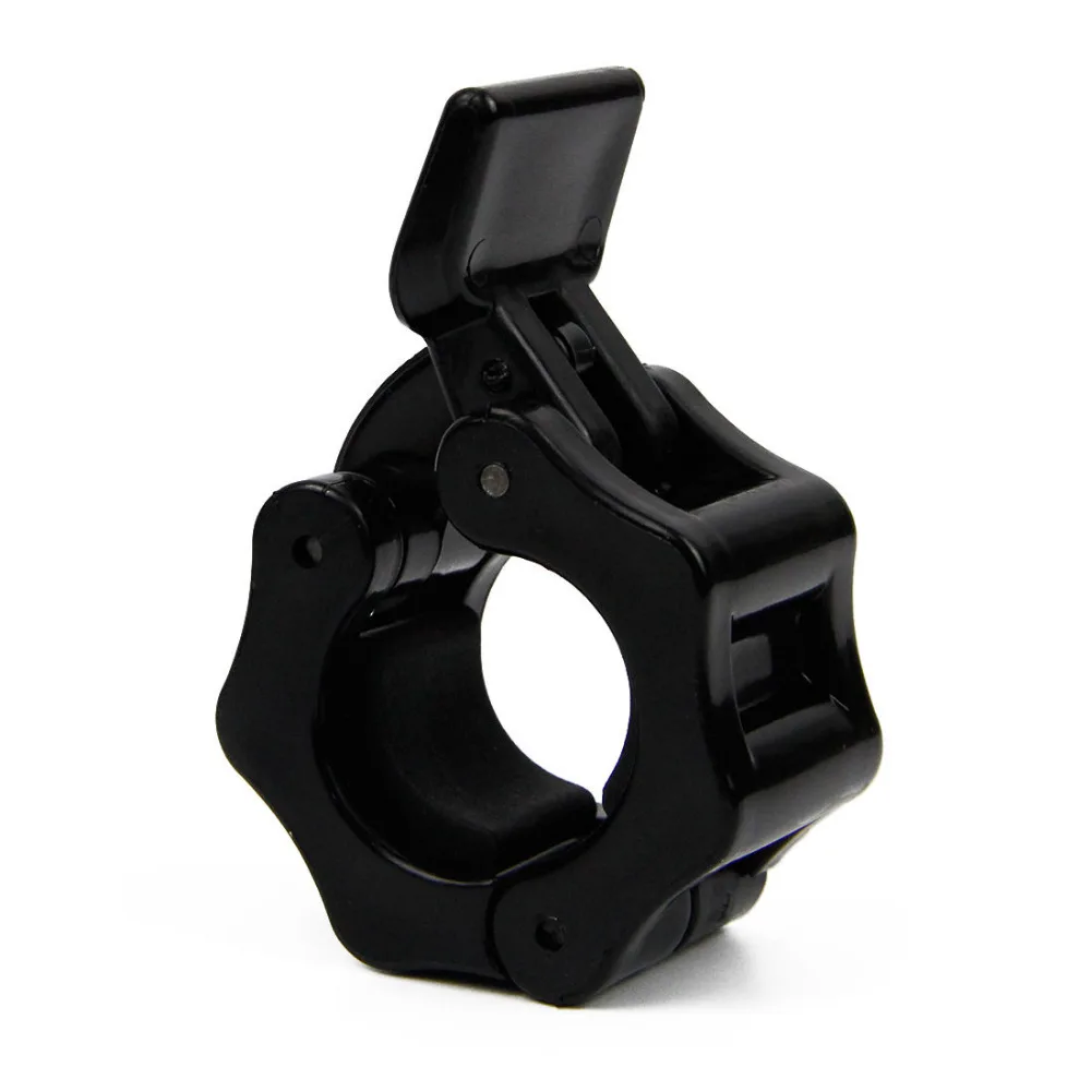 1 Paar olympische 30 mm Spinlock-Halsbänder Langhantel-Kurzhantel-Clip Barbell