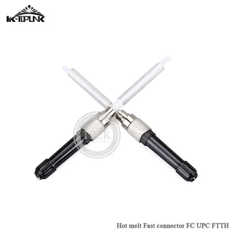 

100PCS/lot wholesale Black FTTH FC UPC Fast connector single mode best quality