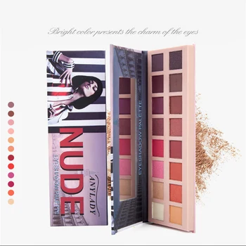 

Anylady Makeup 16 Color Nude Eyeshadow Palette Matte Shimmer Eye Shadow Beauty Eyes Cosmetics