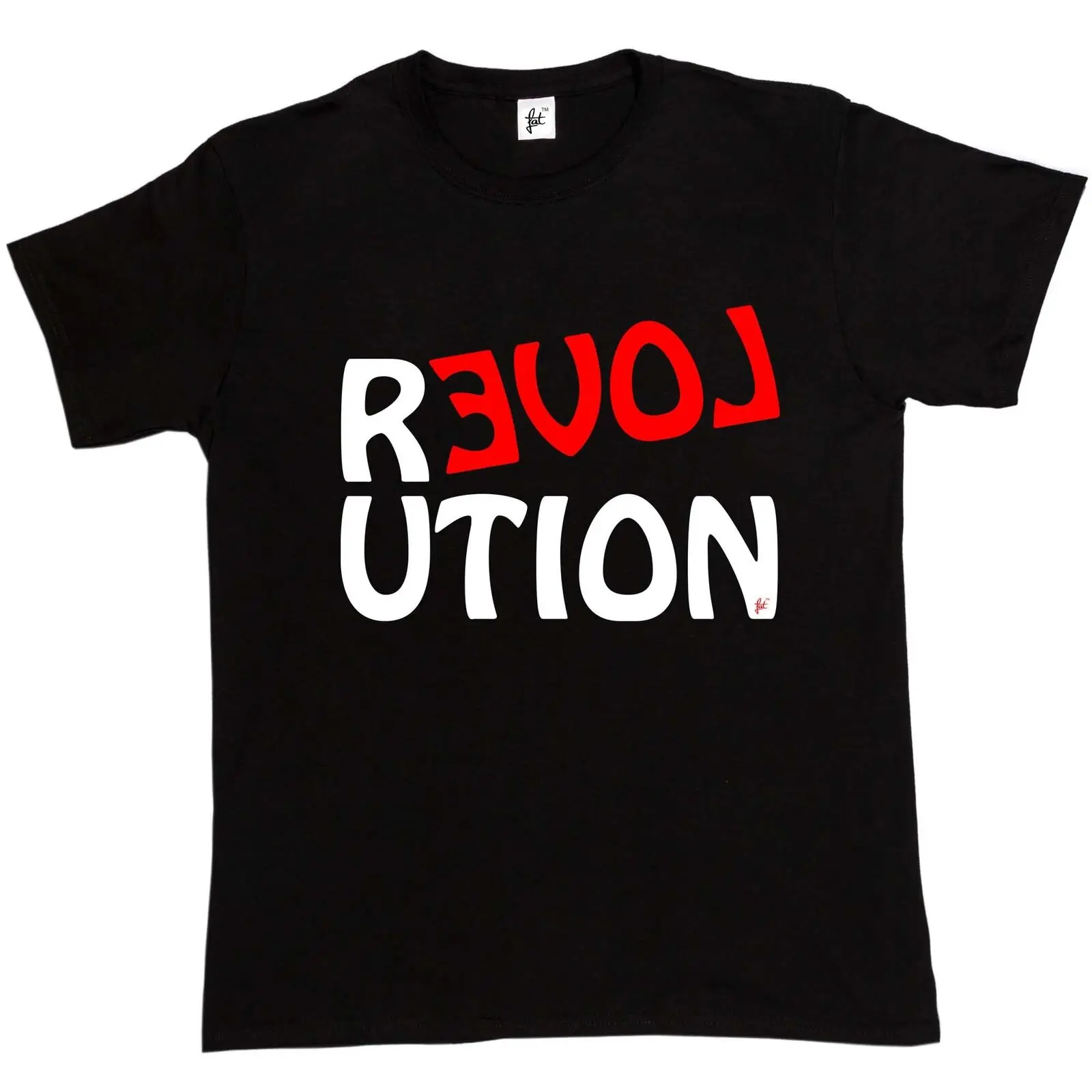 Revolution Love Emo Kunst Trendy Alternative Mens T-Shirtfashionable 100%cotton Printed Round Neck | Мужская одежда