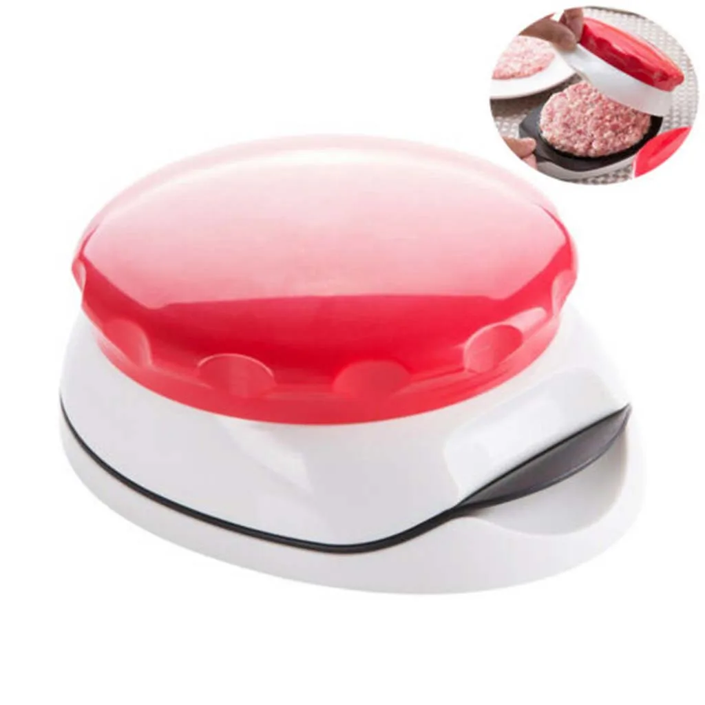 1 pc Hamburger Meat Press Round Plastic Manual Cutlets Press Mold for Restauran home decoration accessories kitchenware gadgets