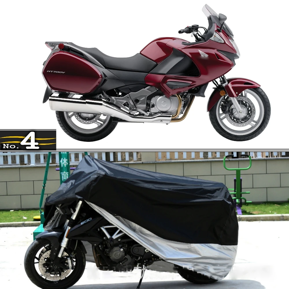 

MotorCycle Cover For Honda NT700V WaterProof UV / Sun / Dust / Rain Protector Cover Made of Polyester Taffeta