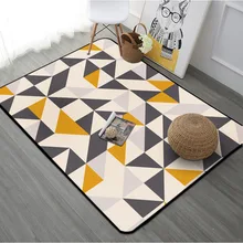 Европейский геометрический прямоугольный ковер для гостиной Детская спальня коврики и ковры компьютерный коврик на стул и на Пол Ковровое покрытие для раздевалки