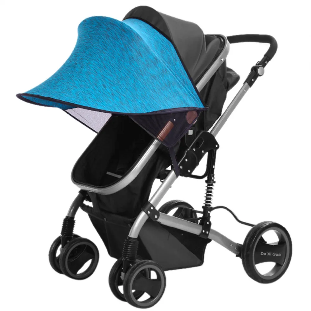 

New Baby Stroller Sunshade Rag Shade Blocks 99% UV UVB Sun Rays Cover Baby Car Awning Rain Tent Buggy Pushchair Pram accessories