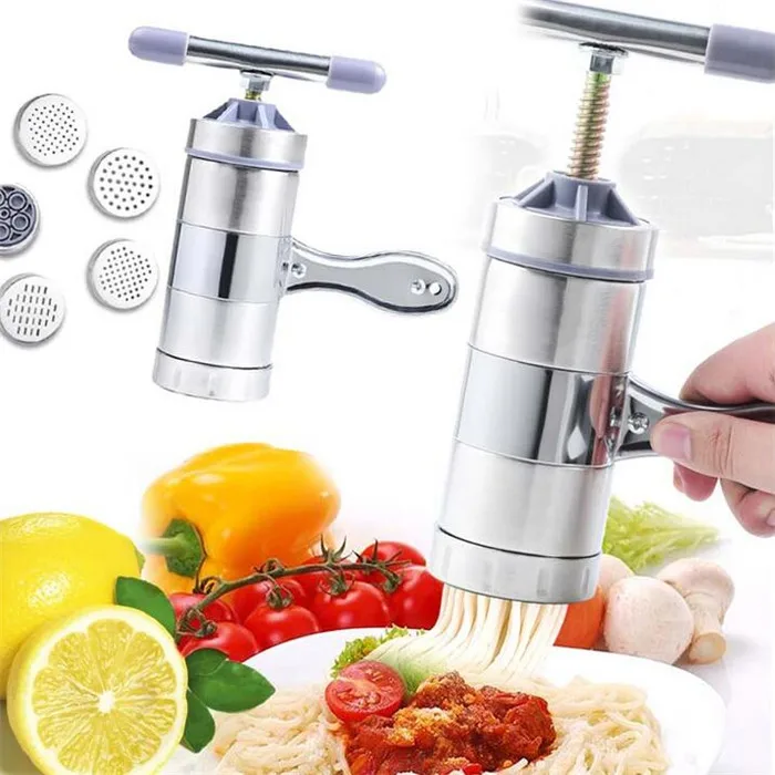 Buy 6Pcs Easy To Use 5 Different Molds Manual Noodle