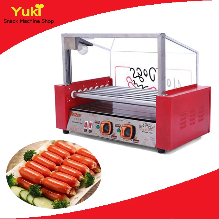 2016 Hot Electric Fish Ball Vending Machine Hot Dog Cart Grill Hot Dog