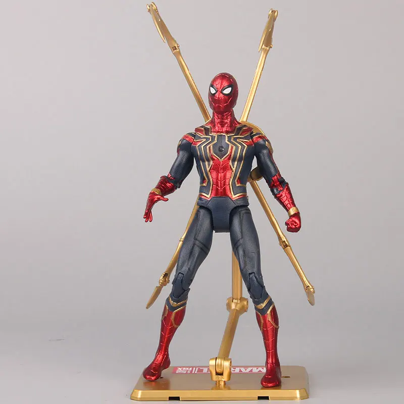 

Marvel Super Heroes Infinity War Iron Spiderman Avengers Action Figure Collection Model Toys For Boy Gifts