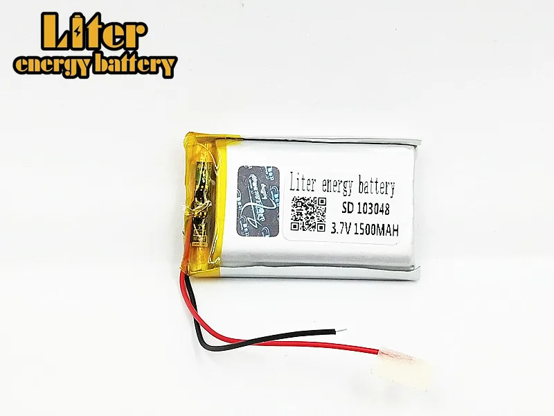 1/2/4 шт 3,7 V 1500 mAh 103048 Перезаряжаемые DIY Батарея литий полимерные аккумуляторы для DVD gps MP3 MP4 BT акустическая система POWER BANK E-Book