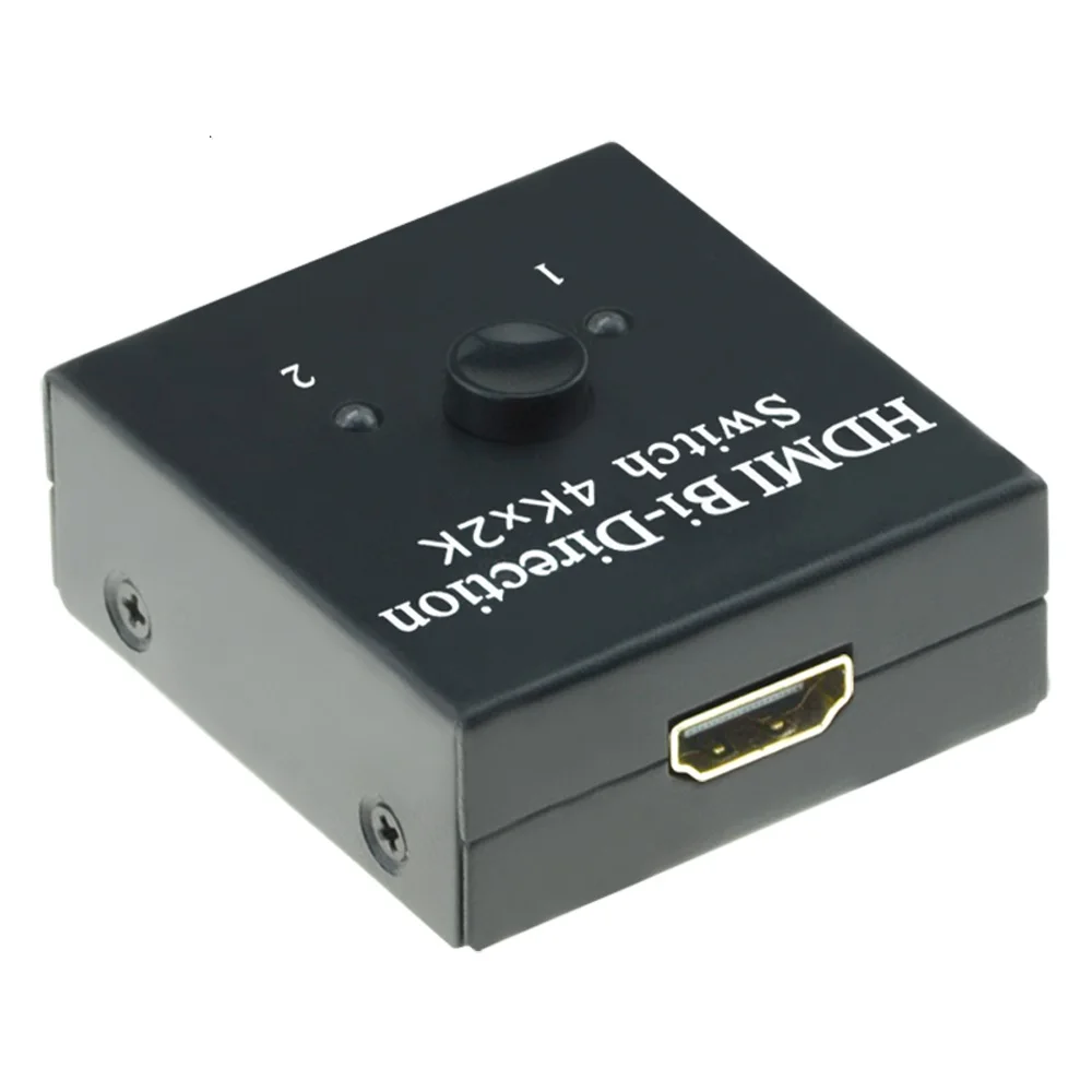 Quevinal HDMI переключатель 2X1 или сплиттер 1X2 двунаправленный с HDCP шагом 3D 4K * 2K 1080p|splitter