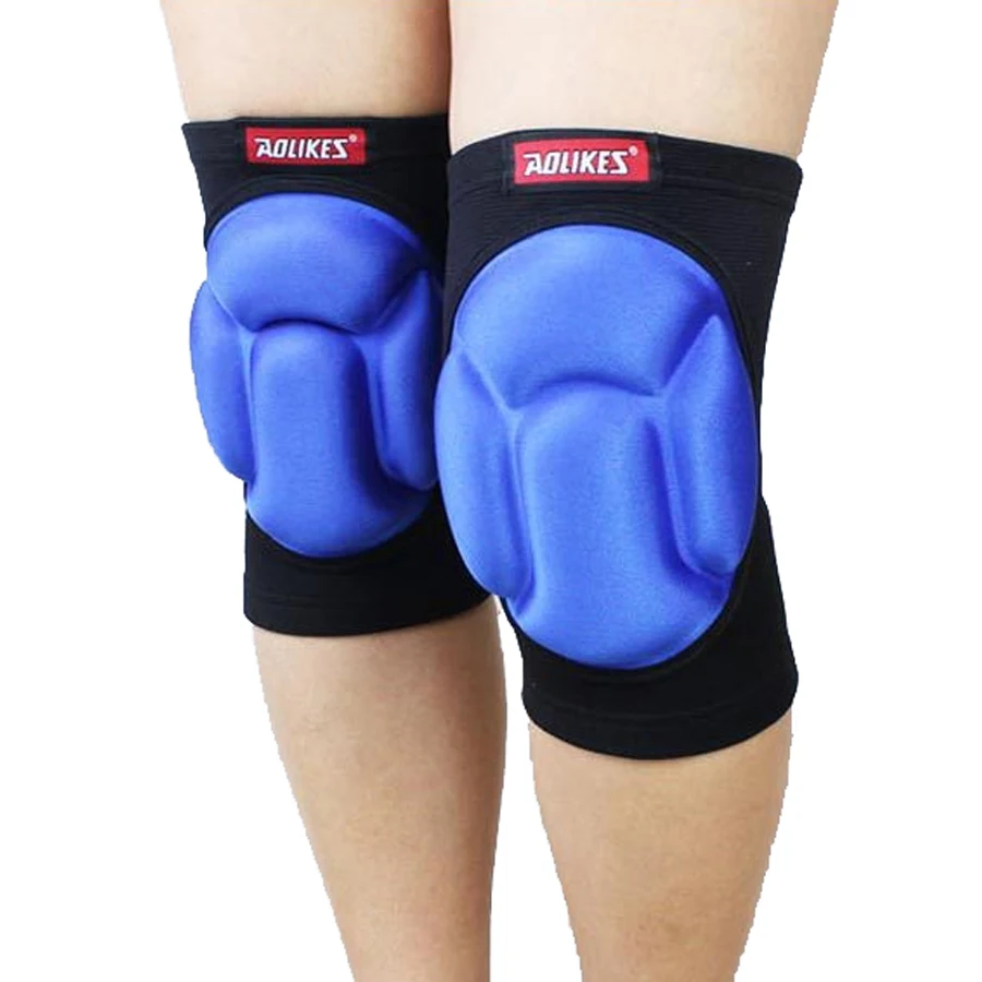 2Pcs Football Sponge Knee Pads Volleyball Extreme Sports Protector Knee