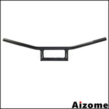 Универсальный черный руль с окном в стиле Attack 7/", руль для мотоцикла, мотокросса, квадроцикла, грязи, 22 мм, руль