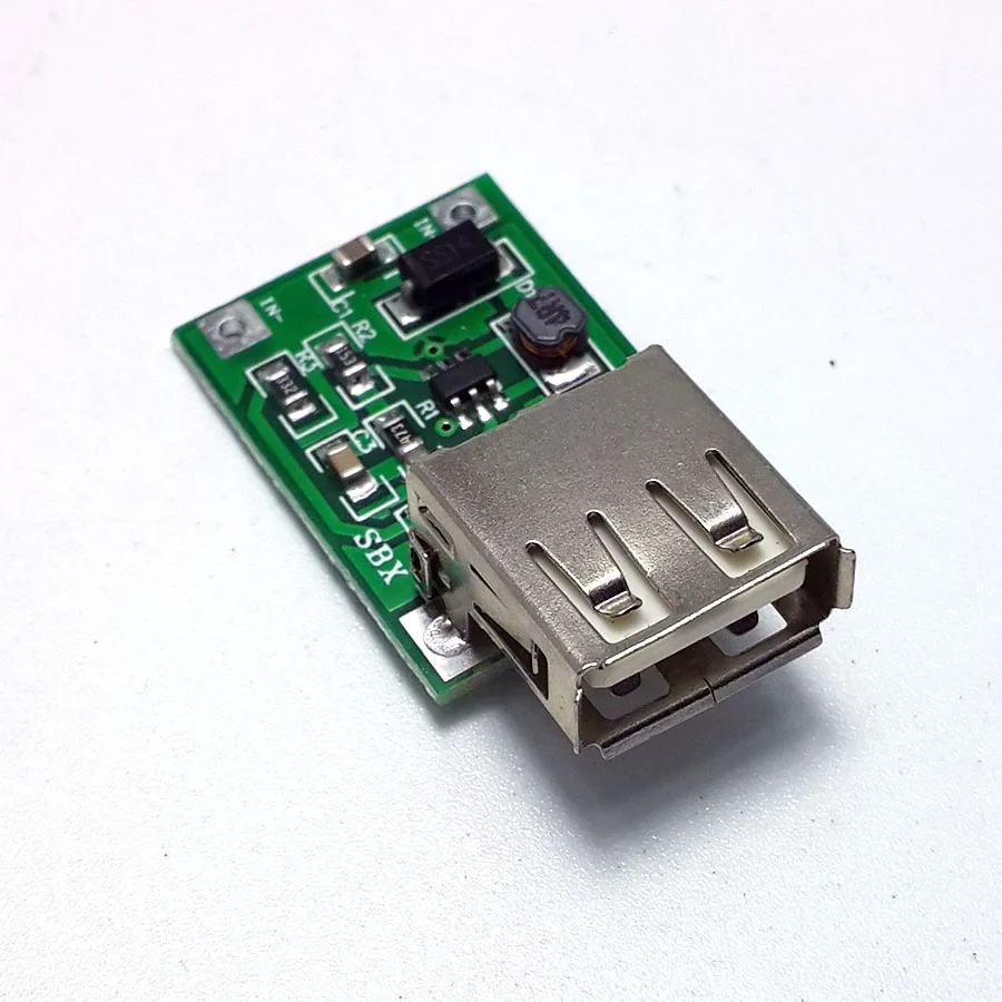 Модуль DC boost (0 9 V ~ 5 V) 600MA USB печатная плата Мобильная мощность boost|Трансформаторы| |