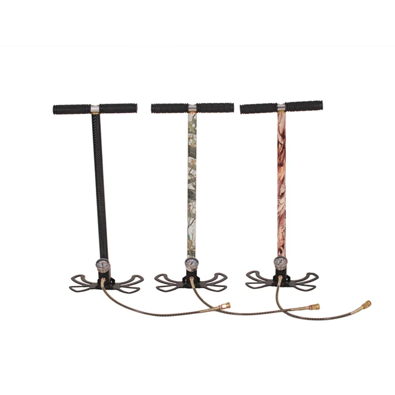 4500PSI hunting pcp pump 300bar Three stage high pressure paintball air