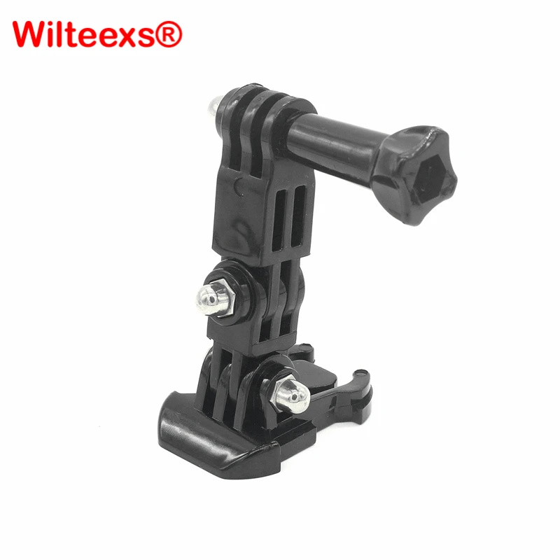

WILTEEXS Basic Mount + Three-way Adjustable Pivot Arms With Screw For Hero 1/2/3/3+/4 Xiaomi Yi SJCAM SJ4000 Accessories