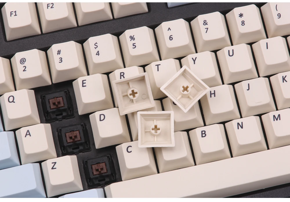 Вишневый профиль keycap краситель субкровать для diy клавиатуры pbt