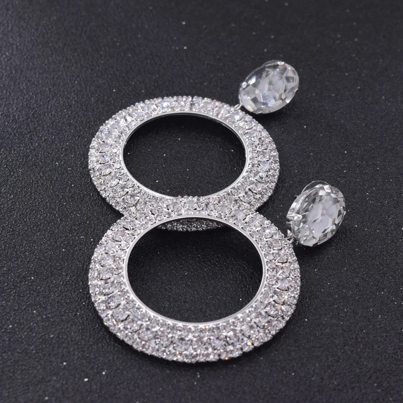 crystal round drop earring for girls (6)