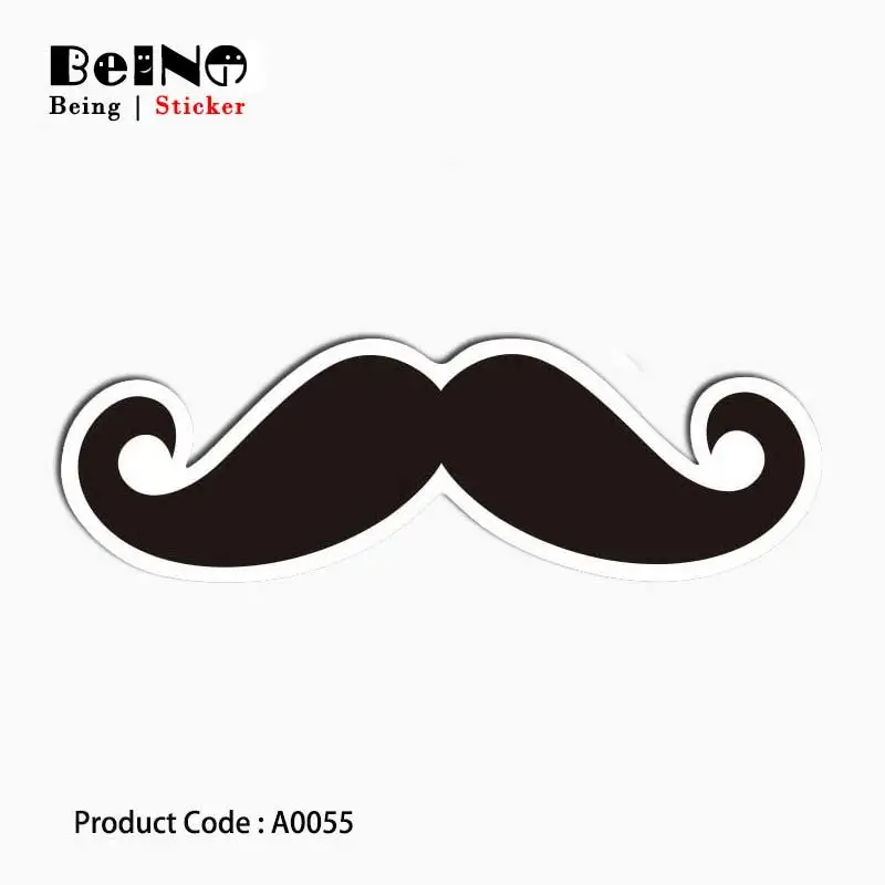 

Old man's beard stikcer funny cute curled waterproof suitcase laptop guitar luggage skateboard bicycle toy lovely A0055 stickers