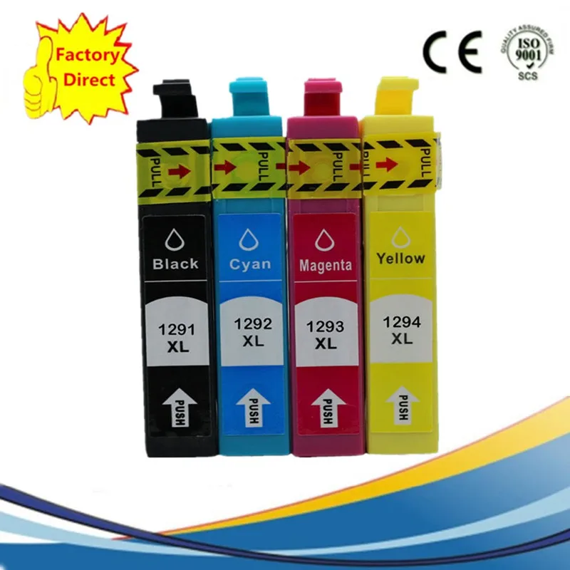T1291 T129 T1295 сменный картридж для принтера Stylus Office B42WD BX320FW BX525WD BX535WD BX625FWD BX630FW принтер