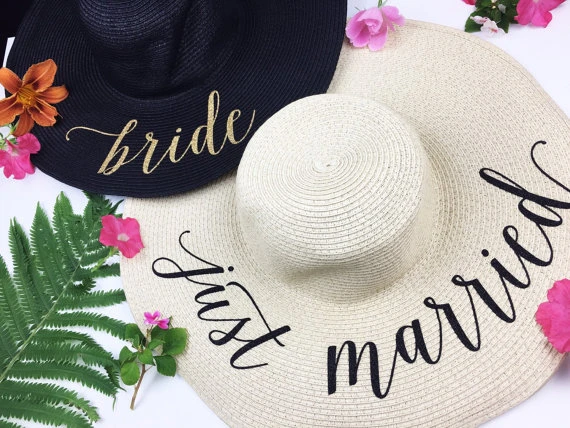 Sombreros de para novia, gorros con lentejuelas para boda, boda, luna de _ - AliExpress Mobile