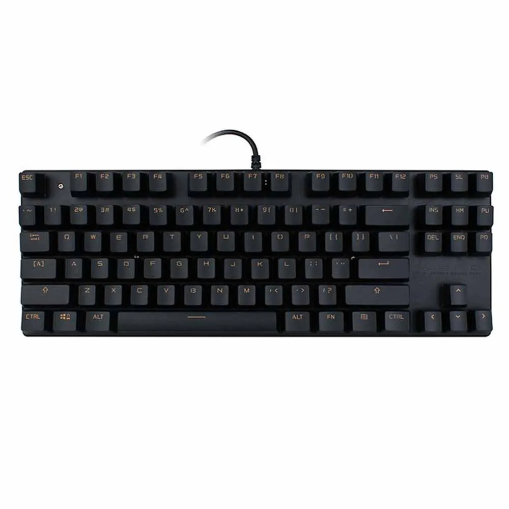 

X52 Mechanical Keyboard 87 Keys USB Wired Gaming Keyboards Blue Switch NO Backlight Anti-Ghosting for Gamer