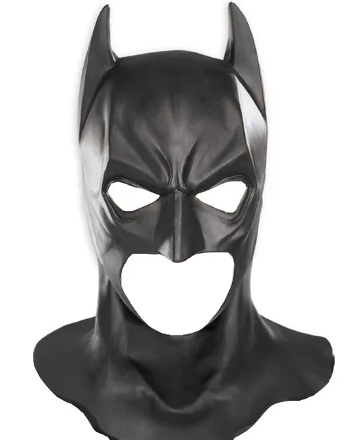 Maschera Batman In Lattice - Cavaliere Oscuro - Costume Uomo DC Comics - Nero - Foto 6