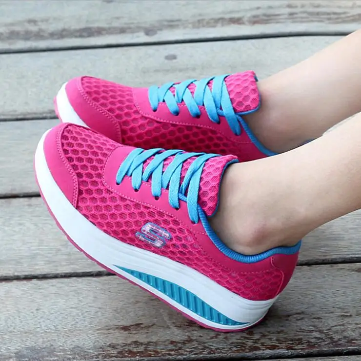 

Wedge Heels Shoes Woman Sneakers Women Casual Shoe Tenis Feminino Woman Walking Shoe Moda Mujer 2019 Brand Designer Shoes