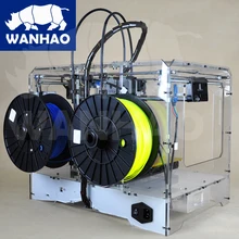 Горячая распродажа 3D wanhao принтер, Duplicator4, Использовать pla, Abs как черный