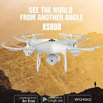 

RC Quadcopter Drone XS808 Altitude Hold With Camera Real-time blit children's toys Gifts for Kids FSWB