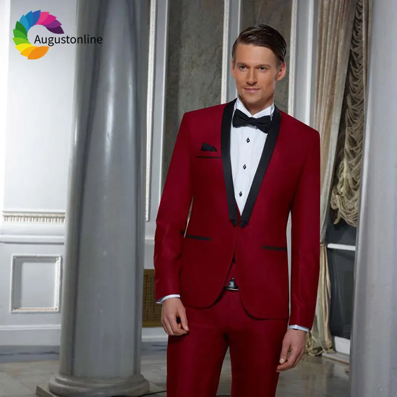 men suits for wedding slim fit groom tuxedo best man blazers1.1 (21)