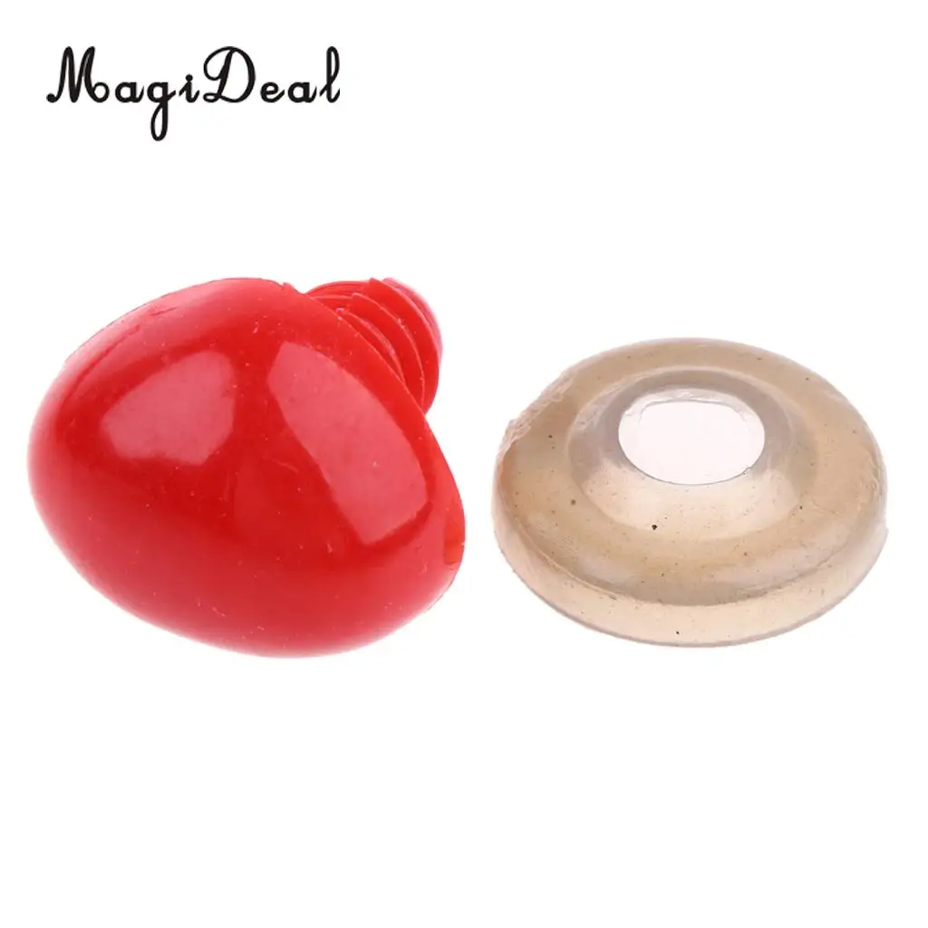 100Pcs/Pack 13x15mm Safety Noses for Soft Plush Animal Toys DIY Making Supplies Children Kids Girls Toys 4Colors