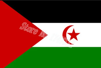 

Western Sahara Africa National Flag All Over The World hot sell goods 3X5FT 150X90CM Banner brass metal holes