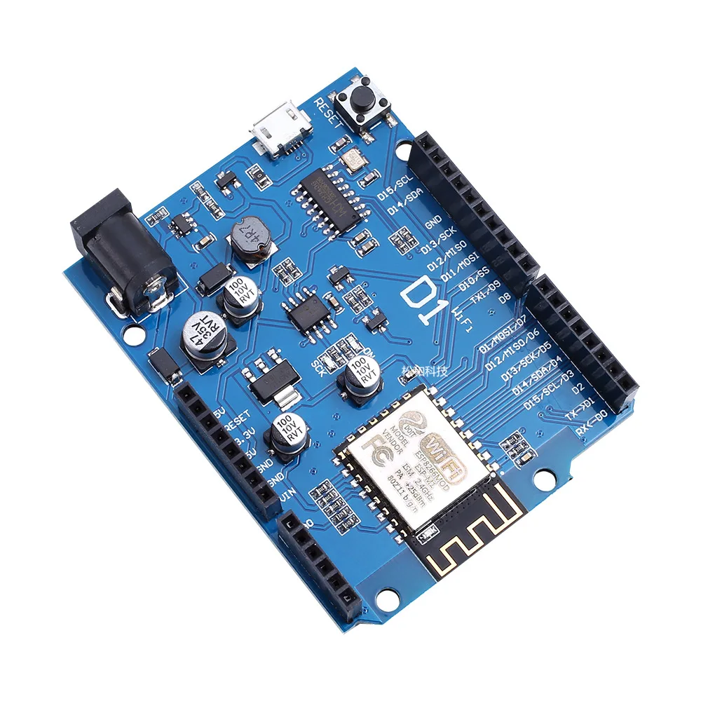 

WeMos D1 WiFi UNO Development Board ESP8266 directly with IDE