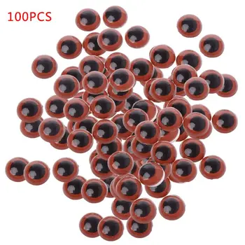 

100Pcs 8mm/10mm/12mm/14mm/16mm/20mm Doll Puppet Animal Crafts Safety Children Kids DIY Toys Eyes For Bear