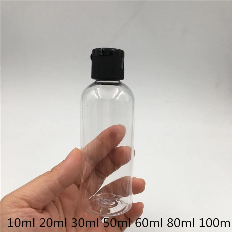 50 Pcs Free Shipping 10 60 80 100 Ml Transparent Plastic Perfume Bottle Whit Black Flip The Top Cover Empty Cosmetic Containers Refillable Bottles Aliexpress 50 Pcs Free Shipping 10 60 80 100 Ml Transparent Plastic Perfume Bottle Whit Black Flip The Top Cover Empty Cosmetic Containers Refillable Bottles Aliexpress