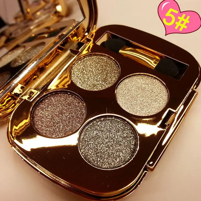 Палитра теней для макияжа матовые Smoky Eyes глаза, тени, голые цветные Косметические профессиональные блестящие тени для век Лидер продаж - Цвет: 5