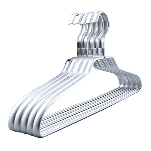 10 Pieces Lot Metal Aluminum Hangers Shirts Clothes Hanger In 10 Pieces Lot Metal Aluminum Hangers Shirts Clothes Hanger