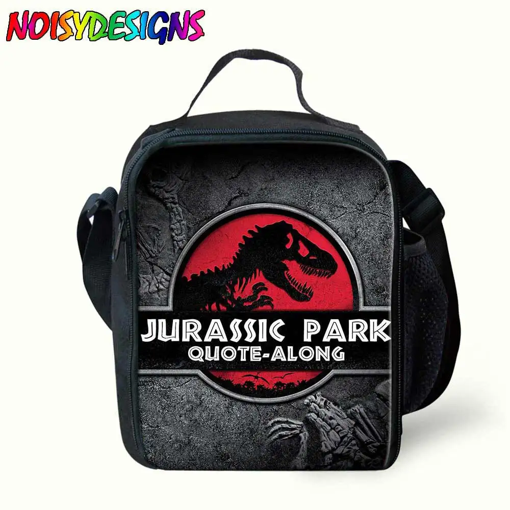 Bolsas para Bolsa de Comida para Crianças Almoço para Meninas Bolsas de Piquenique Jurassic Mundo Almoço Isolado Mensageiro Dinossauros Bolsa Meninos Primavera Viagem
