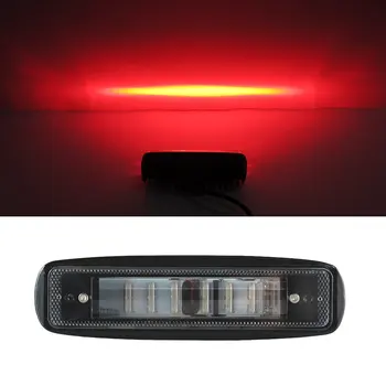

20pcs 6inch Red Zone Risk Danger Area Warning Light Warehouse Fork Forklift Truck Security Indicator Safety 10-60V Red Led Work